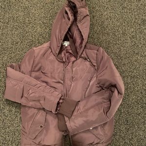 NTW Charlotte Russe puffy jacket purple